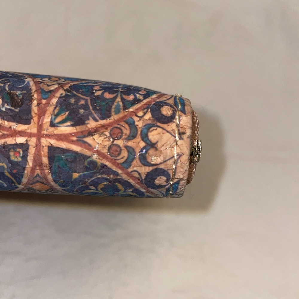 New Cork wallet, purchased in Portugal. Predominantly navy blue & tan - Picture 5 of 7